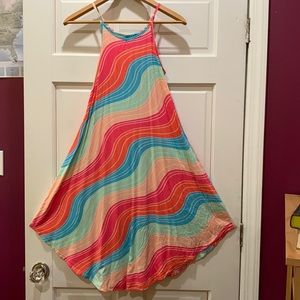 Tie die sun dress
